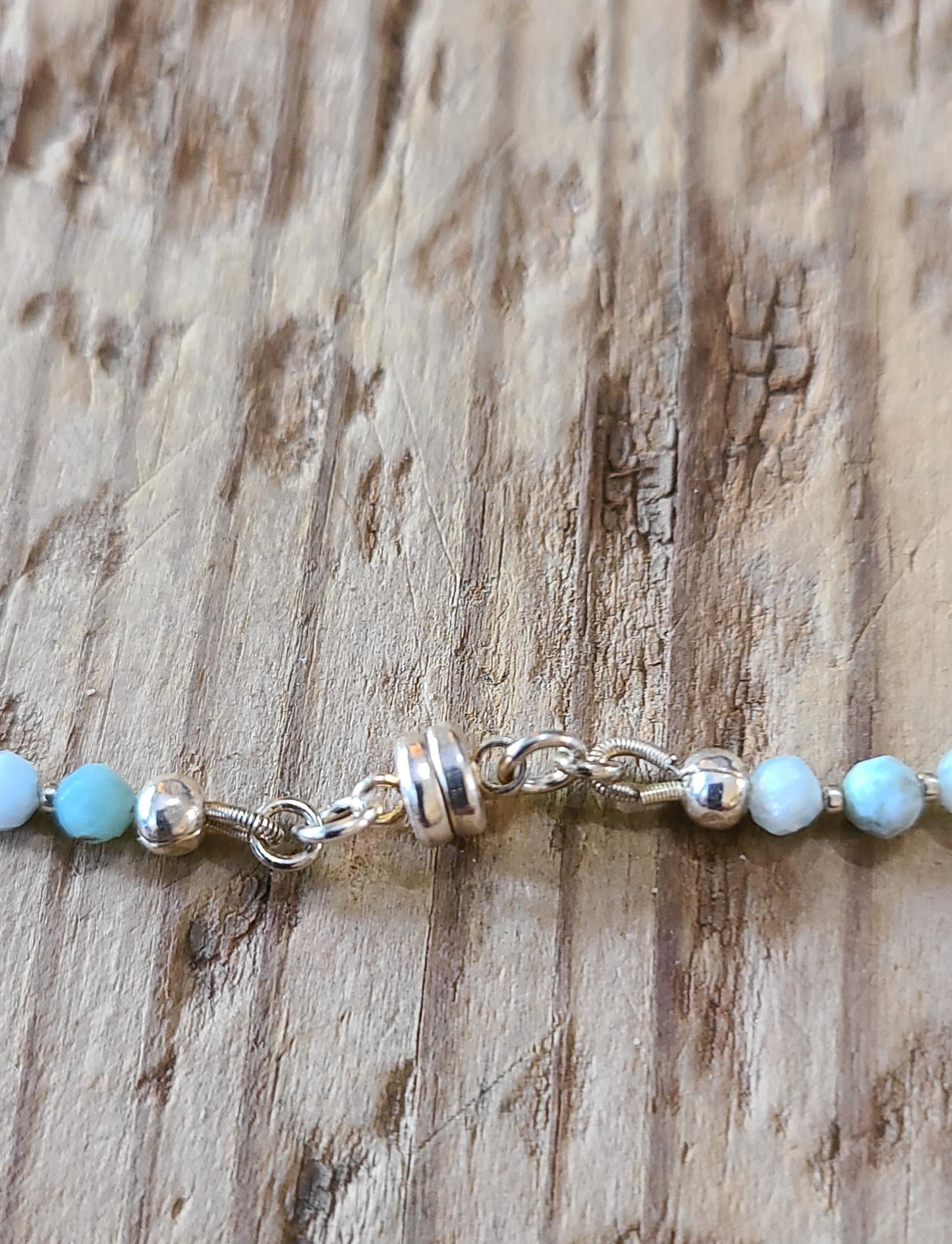 Larimar Necklace & Pendant - JNLS101