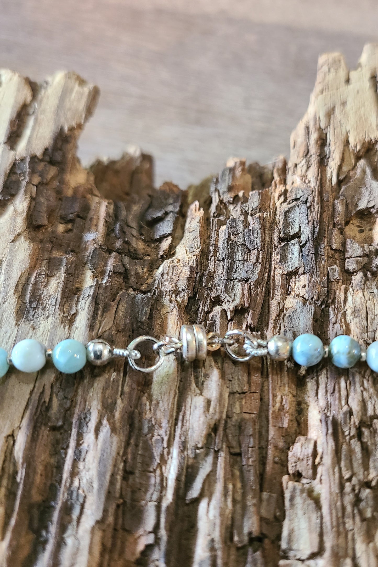 Larimar Necklace & Pendant - JNLS103
