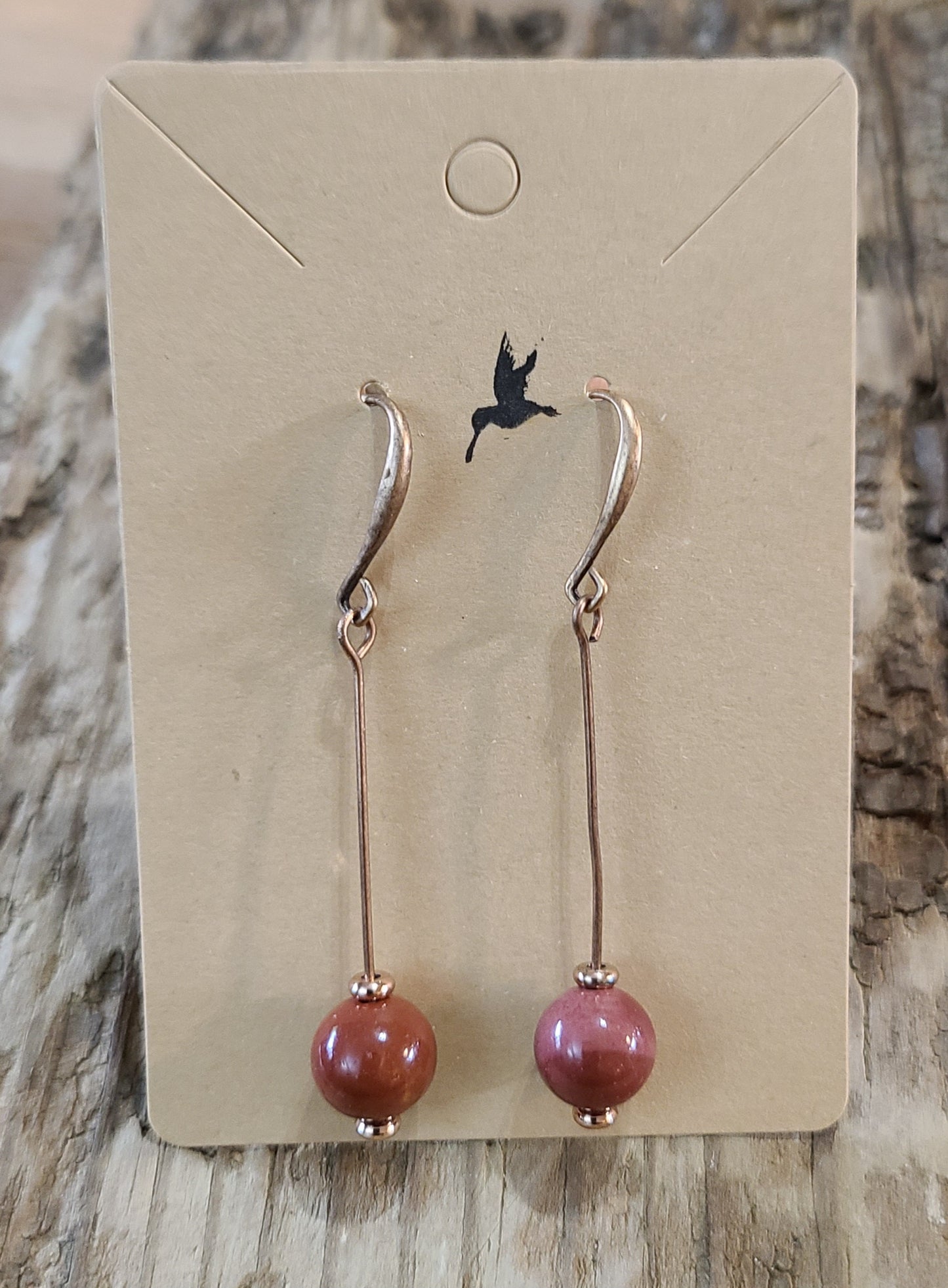 Mookaite & Coppertone Earrings - JEMC102