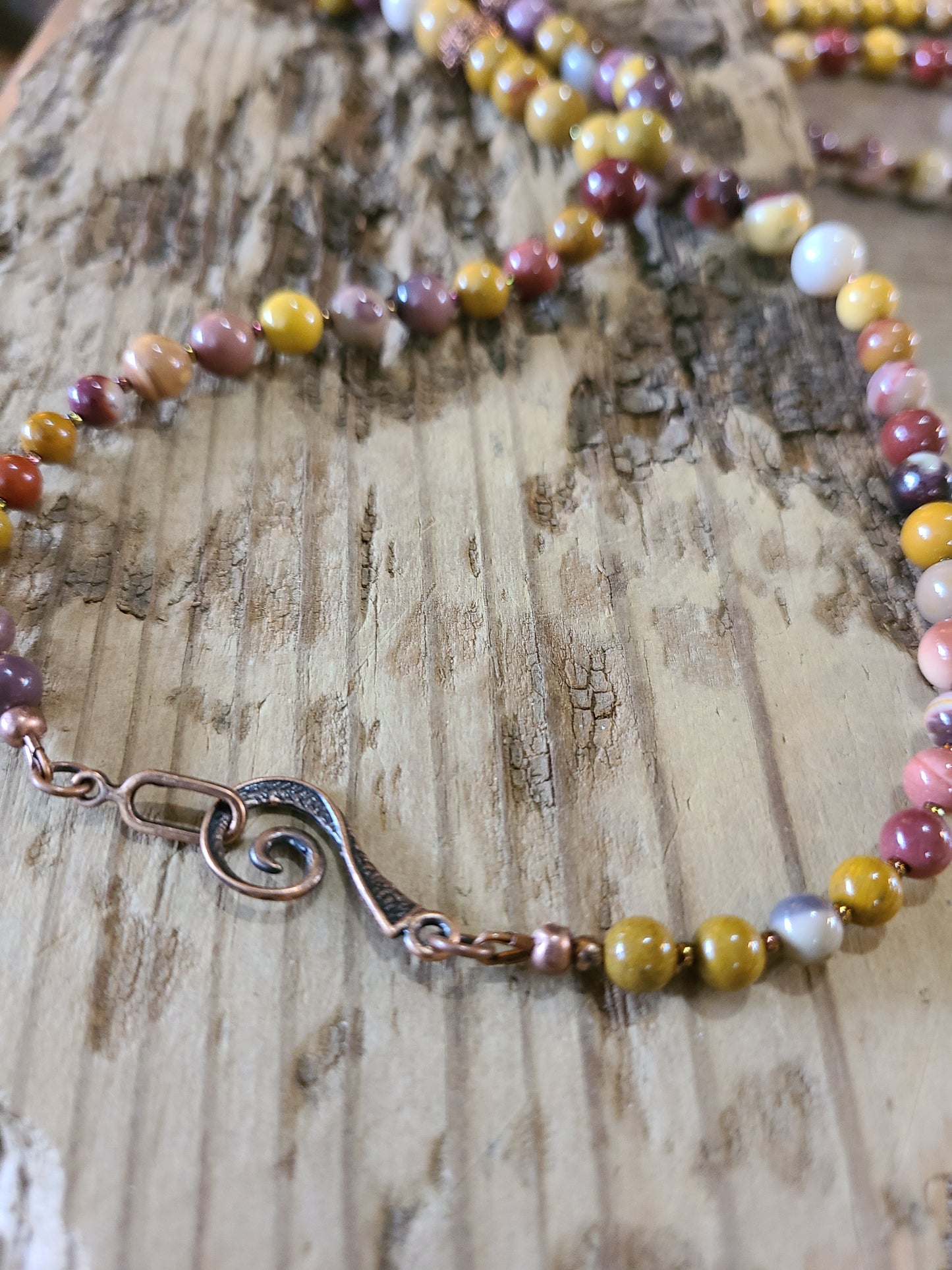 Mookaite & Coppertone Necklace - JNMC104