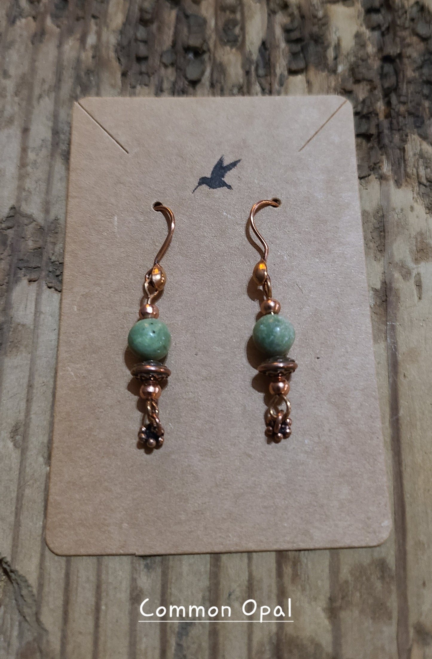 Common Opal Earrings - JEOC102