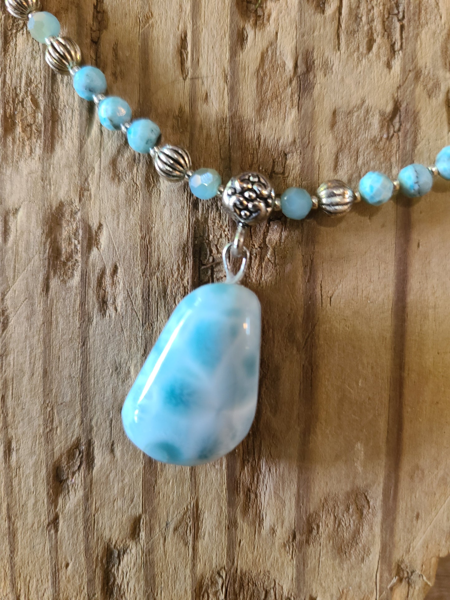 Larimar Necklace - JNLS102